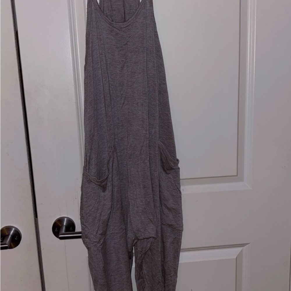Gray Women's Jumpsuit